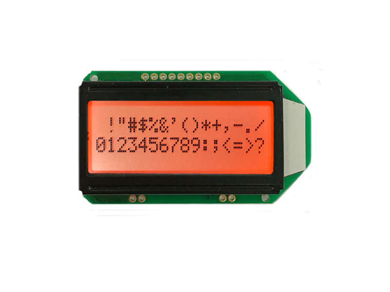1.7寸固話機顯示屏COB橙藍光LCD屏定制字符點陣屏模塊1602液晶屏